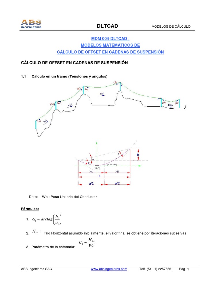 Mdm004-Modelos de Calculo de Offset PDF | PDF | Geometría analítica ...