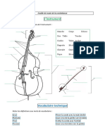 Feuille de Route Contrebasse