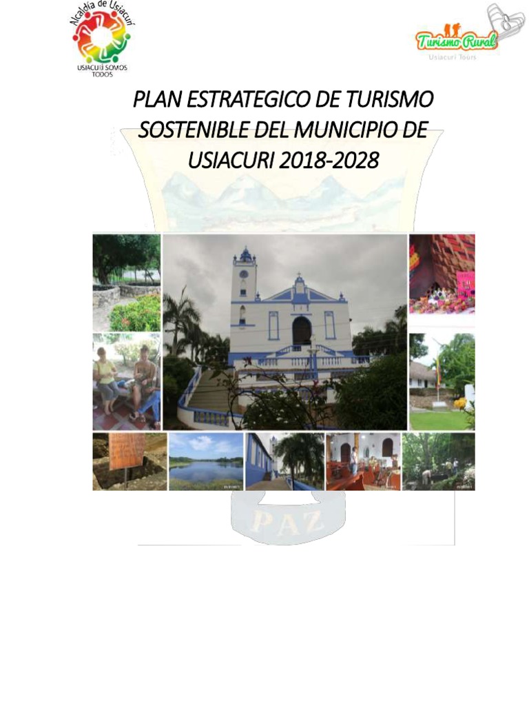 Plan de Desarrollo Turismo Sostenible Final 1 | PDF | Naturaleza