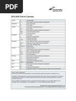 2019-2023 Pvusd District Calendar