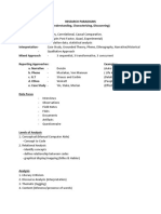 Research Paradigms (Understanding, Characterizing, Discovering) Positivist