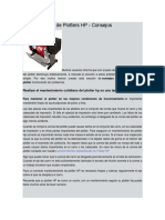 Manual de Mantenimiento de Plotters HP