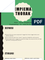 Empiema Thorak