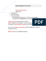 Objectifs Régulation IUT PDF