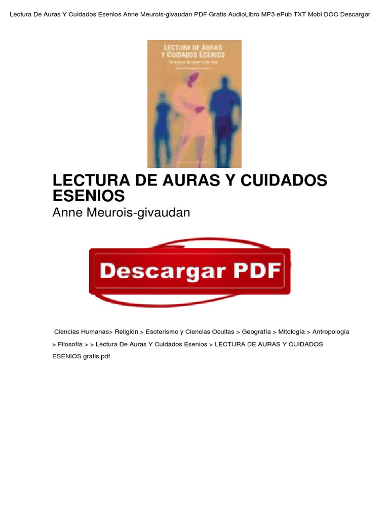 Lectura de Auras y Cuidados Esenios
