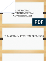 Personal Enterpreneurial Competencies