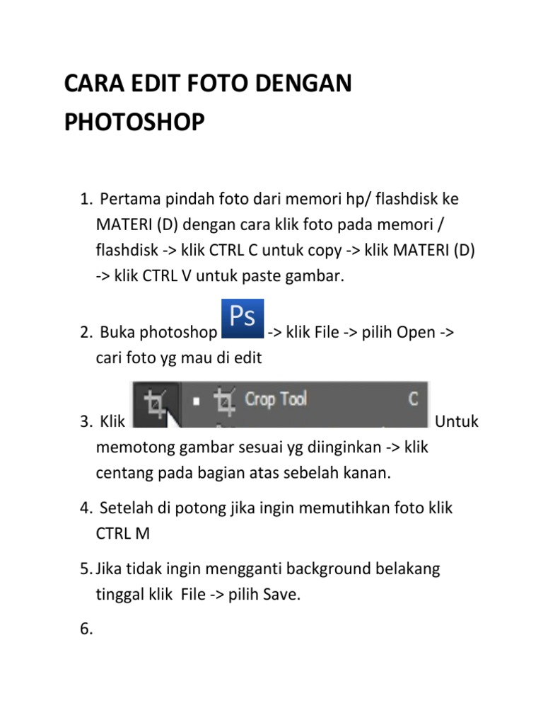 Cara Edit Foto PDF