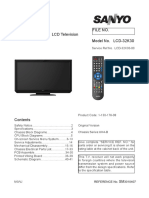 Sanyo Lcd-32k30 Chassis Uh4-B