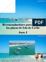 Ángel Marcano - Recomendaciones Para Disfrutar Las Playas de Isla de Coche, Parte I