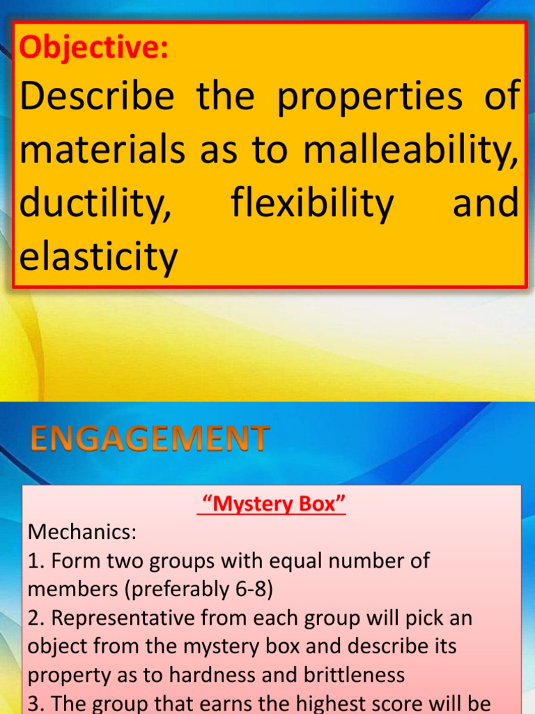 Science 6 Special - Properties of Matter | PDF | Ductility | Wire