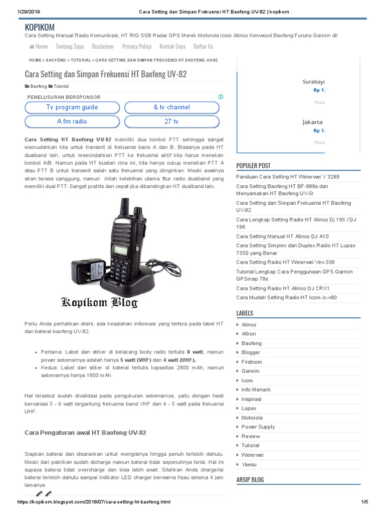 BAOFENG UV 82HP MANUAL PDF visual data 2