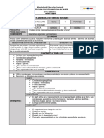 Plan de aula Ciencias Sociales representaciones tierra