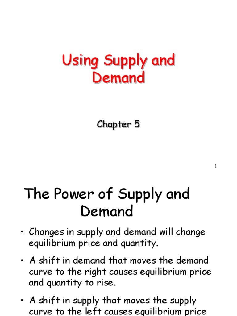 Understanding Supply and Demand Dynamics | PDF | Externality | Minimum Wage