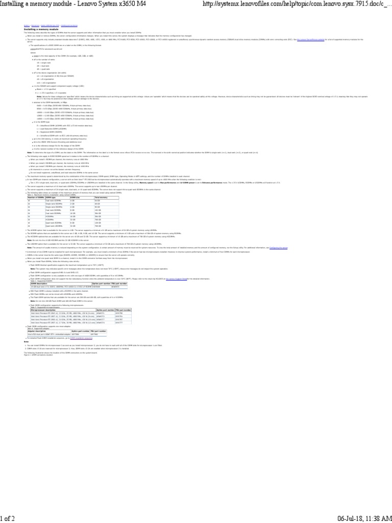System x3650 m4 PDF | PDF | Computer Engineering | Computer Architecture