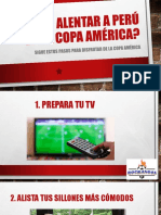 Cómo Alentar A Perú en La Copa
