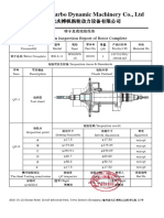 Dimension Inspection Report of Rotor Complete-R214-11