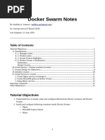 Docker Swarm (Docker-Machine) in Quick Notes