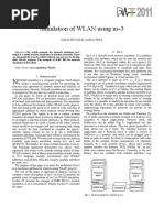 Simulation of WLAN Using ns-3: Izabela Mielczarek, Andrzej Stelter