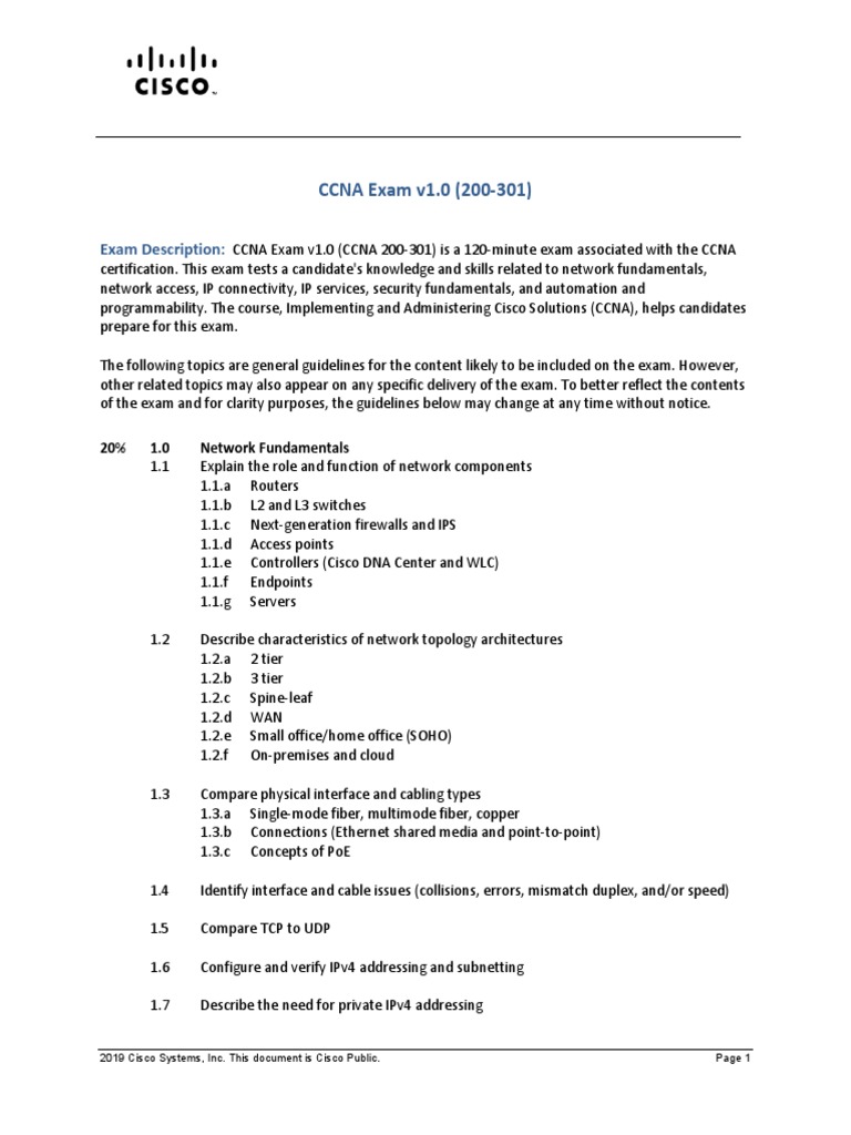 200-301 Prüfungsmaterialien
