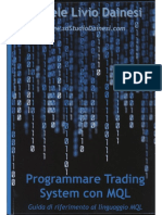 Dainesi D. - Programmare Trading System Con MQL
