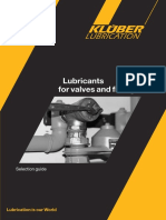 Kluber Lubricants for Valves and Fittings