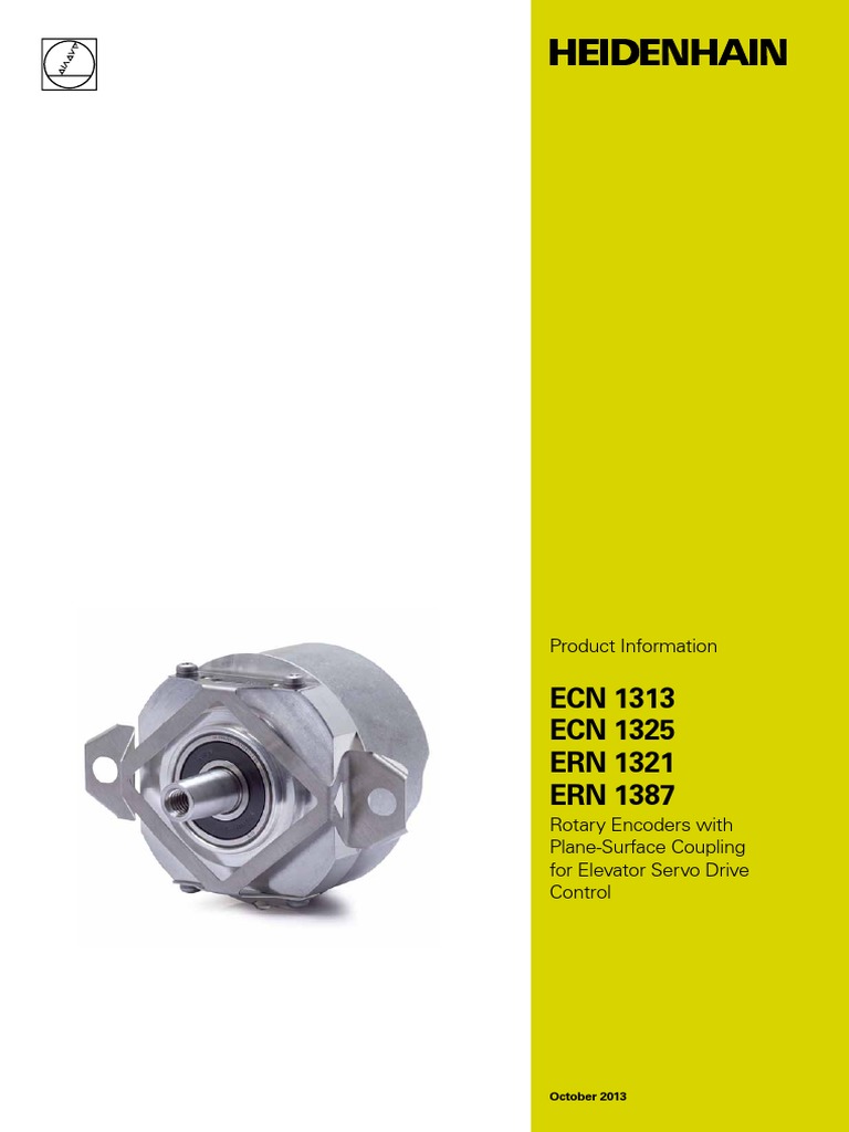 Heidenhain 1313 Enkoder PDF | PDF | Electrical Connector | Hertz