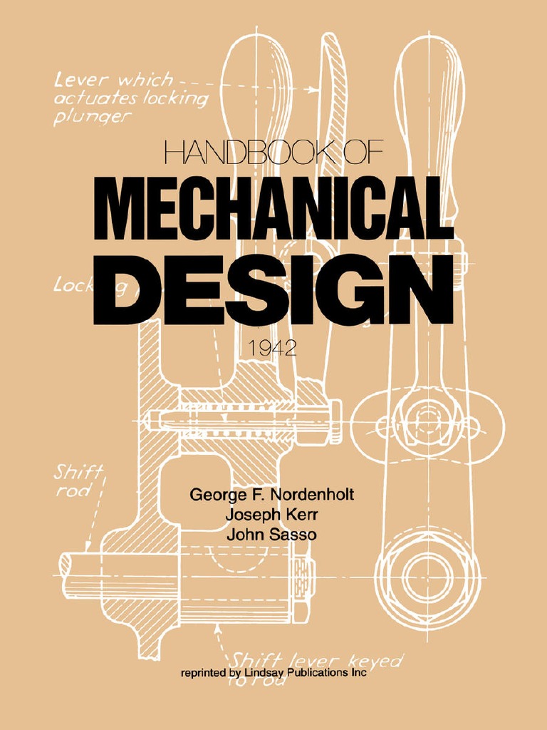 Handbook of Mechanical Design PDF