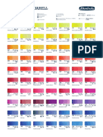 Colour Chart HORADAM Watercolours PDF