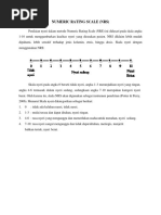 Skala Nyeri Numeric Rating Scale (NRS) | PDF