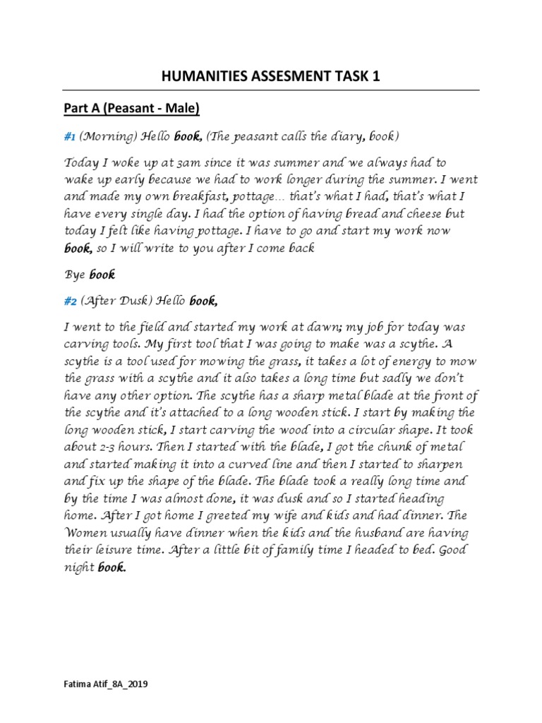Humanities Assesment Task 1 | PDF | Serfdom | Baron