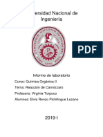 Laboratorio 1.1 - Dibenzilideneacetona