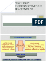 Komponen Ekosistem Dan Aliran Energi