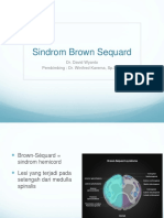 Brown Sequard Sindrom