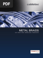 Cabletec Metal Braids Bonding Leads Catalog