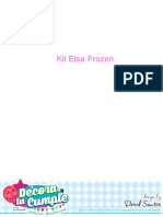 Kit Elsa Frozen