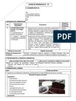 Sesion de Aprendizaje Escribimos Una Texto Instructivo