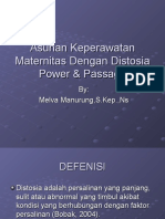 Asuhan Keperawatan Maternitas Dengan Distosia Power & Passage