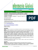 Validacions de Las Actividades Desarrolladas en Centros de Dia para Ancianos Constribuiciones A La Evaluación de La Calidad