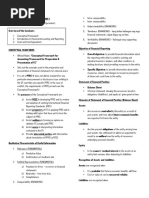 Financial Accounting and Reporting 1 and Income Taxation