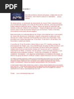 Porque o Dia 25 de Dezembro