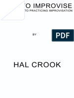 How to Improvise - Hal Crook