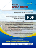 Jurnal Hutan Tropis Volume 5 Nomer 2 Edisi Juli 20 PDF