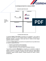 Matriz de La Estrategia Principal