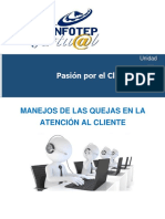 Unidad IV Curso Pasión Por El Cliente