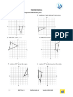 Review - Transformations IBDP Yr 1