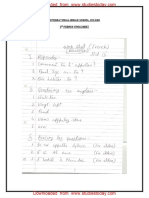 CBSE Class 3 French Worksheet PDF