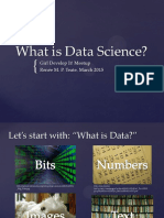 What is Data Science GDI
