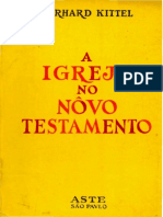 A Igreja No Novo Testamento - GERHARD KITTEL