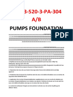 ssss03-520-3-PA-304 A/B: Pumps Foundation