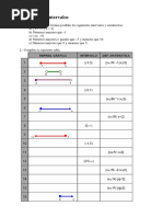 Eso4-Ejercicios de Intervalos PDF